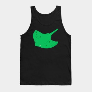 Green Stingray Tank Top